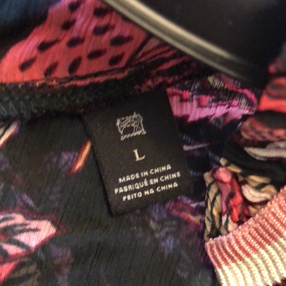 Scotch & Soda Floral Mini Dress. Size Large. - Picture 9 of 11